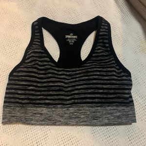 Girls medium Spalding sports bra
